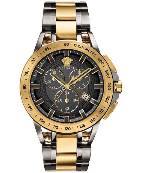 versace sporty chronograph|versace swiss made watch price.